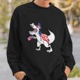 4Th Of JulyRex Dinosaur Amerisaurus Funny Sweatshirt Gifts for Him