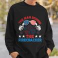 4Th Of July The Man Behind The Firecracker Patriotic Us Flag Gift Sweatshirt Gifts for Him