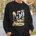 50 & Fabulous 50 Years Old 50Th Birthday Diamond Crown Shoes Tshirt Sweatshirt Gifts for Him