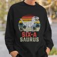 6 Year Old Dinosaur Birthday 6ThRex Dino Six Saurus Meaningful Gift Sweatshirt Gifts for Him