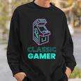 70S 80S 90S Vintage Retro Arcade Video Game Old School Gamer V6 Men Women Sweatshirt Graphic Print Unisex Gifts for Him