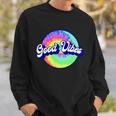 70S Retro Groovy Hippie Good Vibes Sweatshirt Gifts for Him