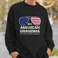 All American Grandma American Flag Patriotic Sweatshirt Gifts for Him