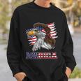 American Bald Eagle Mullet 4Th Of July Funny Usa Patriotic Meaningful Gift Sweatshirt Gifts for Him