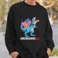 American Flag Funny 4Th Of JulyRex Dinosaur Sweatshirt Gifts for Him