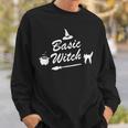 Basic Witch - Easy Halloween Costume Sweatshirt Gifts for Him