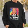 Biden Dazed And Very Confused Tie Dye Funny Tshirt Sweatshirt Gifts for Him