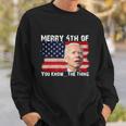 Biden Dazed Merry 4Th Of You KnowThe Thing Tshirt Sweatshirt Gifts for Him