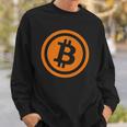 Bitcoin Logo Emblem Cryptocurrency Blockchains Bitcoin Sweatshirt Gifts for Him