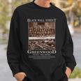 Black Wall Street Never Forget Greenwood Tulsa Oklahoma Tshirt Sweatshirt Gifts for Him