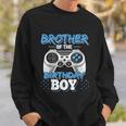 Brother Of The Birthday Boy Matching Video Gamer Party Sweatshirt Gifts for Him