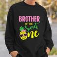 Brother Of The Sweet One Pineapple Funny 1St Birthday Girl First Sweatshirt Gifts for Him