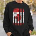 Canada Usa Mash-Up Maple Leaf Retro Flag Tshirt Sweatshirt Gifts for Him