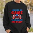 Celebrate 4Th Of July Gamer Funny Fourth Sweatshirt Gifts for Him