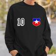 Chile Soccer La Roja Jersey Number Sweatshirt Gifts for Him