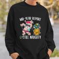 Christmas In July Funny Mid Year Report Still Naughty Sweatshirt Gifts for Him