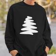 Christmas Trendy Drawing Tree Artistic Sweatshirt Gifts for Him