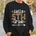 Cute Hello Fifth Grade Leopard Happy Last Day Of School Cool Gift Sweatshirt Gifts for Him