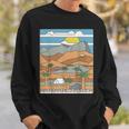 Daytime El Capitan Guadalupe Mountains National Park Texas Sweatshirt Gifts for Him
