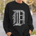 Detroit Graphic D Sweatshirt Gifts for Him