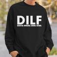 Dilf Devoted Involved Loving Father Tshirt Sweatshirt Gifts for Him