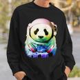 Dj Panda Astronaut Sweatshirt Gifts for Him