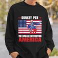 Donkey Pox The Disease Destroying America Anti Biden V2 Sweatshirt Gifts for Him