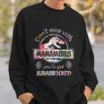 Dont Mess With Mamasaurus Youll Get Jurasskicked Lovers Sweatshirt Gifts for Him
