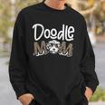 Doodle Mom Leopard Goldendoodle Mothers Day Mom Women Gifts Sweatshirt Gifts for Him