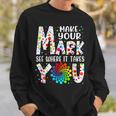 Dot Day Make Your Mark See Where It Takes You Dot Day V2 Men Women Sweatshirt Graphic Print Unisex Gifts for Him