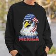 Eagle Mullet 4Th Of July Usa American Flag Merica Gift V10 Sweatshirt Gifts for Him