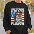 Eagle Mullet Party In The Back Sound Of Freedom 4Th Of July Gift Sweatshirt Gifts for Him