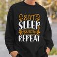 Eat Sleep Beach Repeat V2 Sweatshirt Gifts for Him