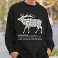 Elkoholism Elk Hunting Sweatshirt Gifts for Him