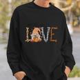 Fallin Love Thanksgiving Quote Sweatshirt Gifts for Him