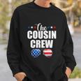 Family 4Th Of July Matching Cousin Crew Sweatshirt Gifts for Him
