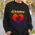Father Baby Best Dad Daddy For 19 Years Happy Fathers Day Gift Graphic Design Printed Casual Daily Basic Sweatshirt Gifts for Him