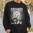 Father Son Best Friends For Life Autism Awareness Tshirt Sweatshirt Gifts for Him