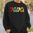 Firefighter Funny Papa Firefighter Fathers Day For Dad Sweatshirt Gifts for Him