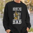 Firefighter Proud Fire Dad Firefighter Dad Of A Fireman Father Sweatshirt Gifts for Him