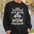 Firefighter Retired Firefighter Gifts Retired Firefighter V2 Sweatshirt Gifts for Him