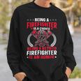 Firefighter Retirement Fireman & Fire Firefighter Retired Sweatshirt Gifts for Him