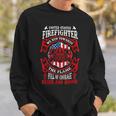 Firefighter United States Firefighter We Run Towards The Flames Firemen _ V4 Sweatshirt Gifts for Him
