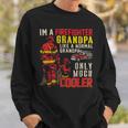 Firefighter Vintage Im A Firefighter Grandpa Definition Much Cooler Sweatshirt Gifts for Him