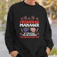 Fireworks Director Run Funny Fourth Of July 4Th Usa Freedom V2 Sweatshirt Gifts for Him