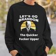Fjb Lets Go Brandon Let Go Brandon Fjb Funny American Flag Brandon Flag Anti Biden Sweatshirt Gifts for Him