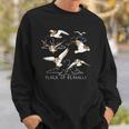Flock Of Beagulls Beagle With Bird Wings Dog Lover Funny Sweatshirt Gifts for Him