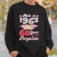 Flower Floral Made In 1962 60 Years Of Perfection 60Th Birthday Tshirt Sweatshirt Gifts for Him