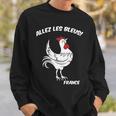 France Soccer World Allez Les Bleus Sweatshirt Gifts for Him