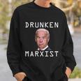 Funny Anti Biden Drunken Marxist Joe Biden Sweatshirt Gifts for Him
